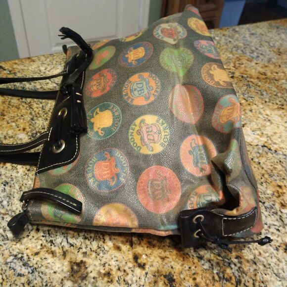 Dooney and Bourke Womens Monogram Hand Bag Multicolor - Picture 5 of 11